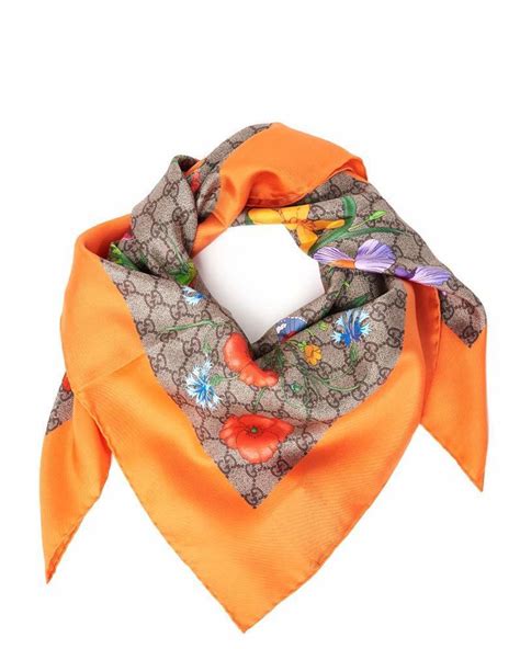 gucci orange|orange gucci scarf.